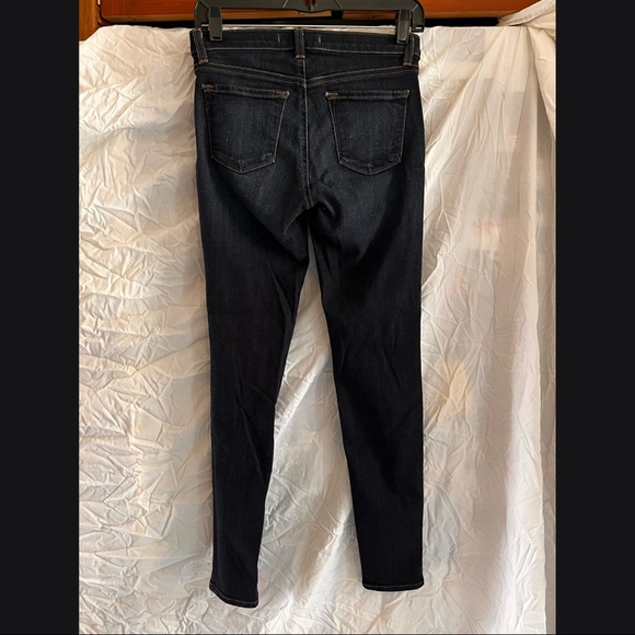 J Brand Palisade Super Skinny Jeans Jeggings Dark Blue Size 26 - Picture 8 of 10